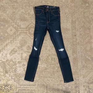NWT HOLLISTER HIGH-RISE JEAN LEGGINGS, SIZE 00-XS, W23, L24